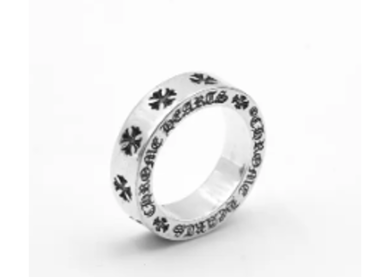 Chrome Hearts Forever Spacer Ring - Size 8