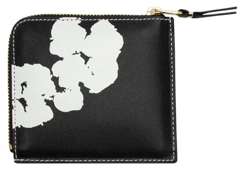 Denim Tears x Comme des Garcos Cotton Wreath Zip Around Wallet