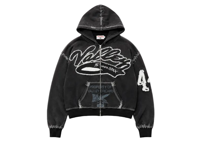 Vale Forever Religion Zip Up Black
