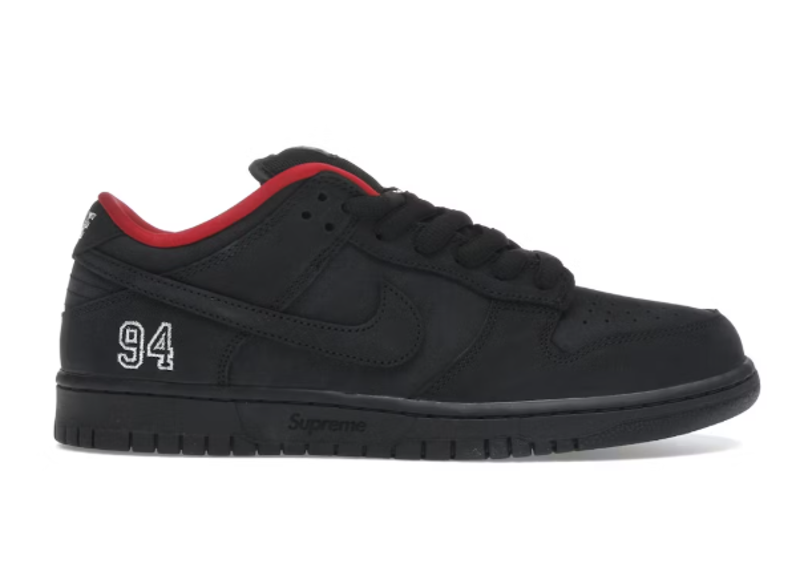 Nike SB Dunk Low Supreme 94 Black