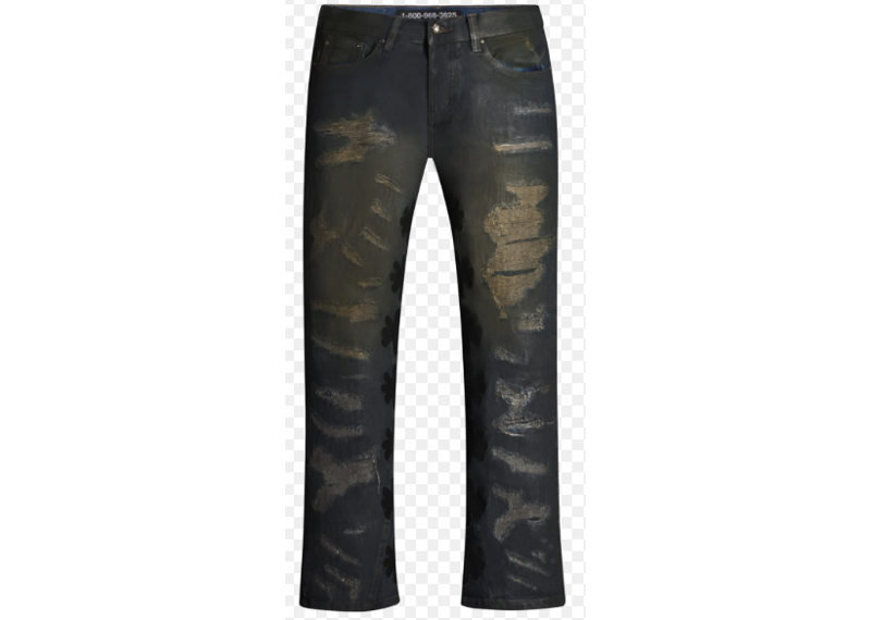 Lost SHDWS Mud Waxed Dstry Denim Jeans