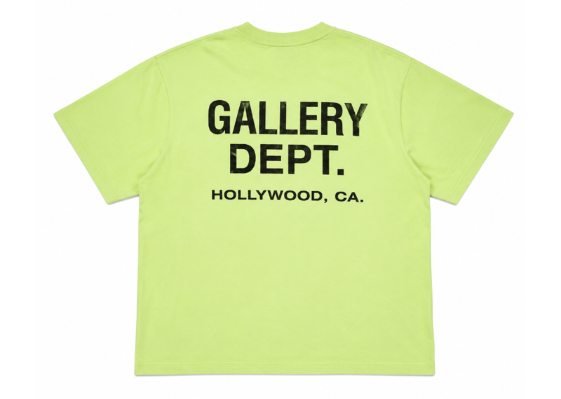 Gallery Dept. Souvenir T-shirt Lime Green