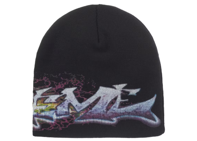Supreme Tag Beanie Black (FW25)
