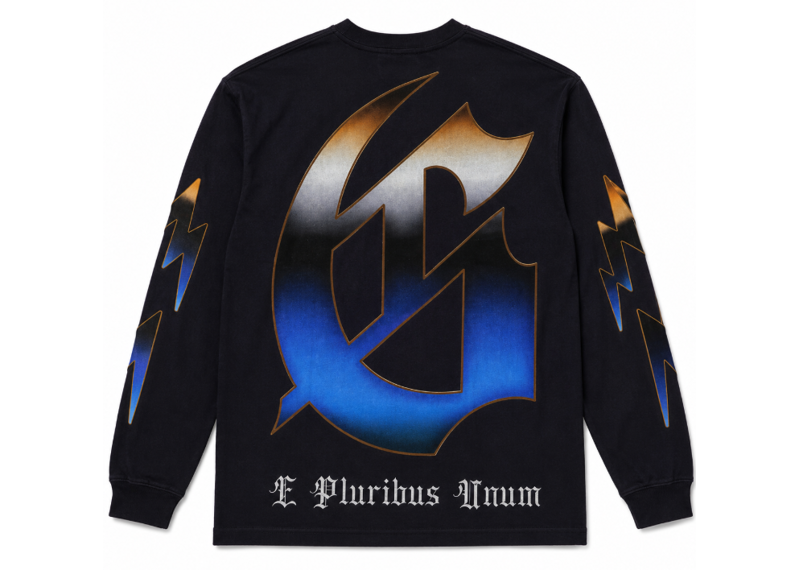 Godspeed Sputnik Long-Sleeve T-Shirt Navy