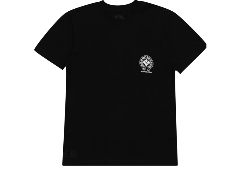Chrome Hearts Welcome to Las Vegas Pocket Tee Black