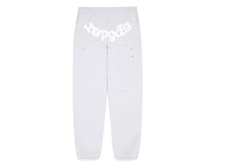 Sp5der OG Web Sweatpants Heather Grey