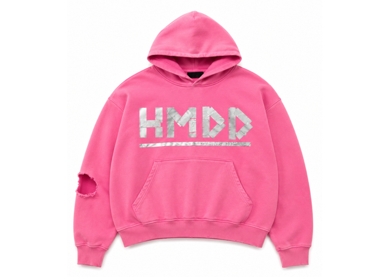 HMDDLA DUTCHWORTH HOODIE PINK