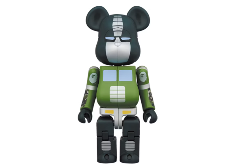 Bearbrick x Transformers Optimus Prime x BAPE 200%