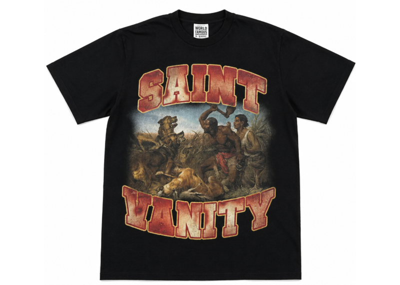 Saint Vanity BHM Tee Black