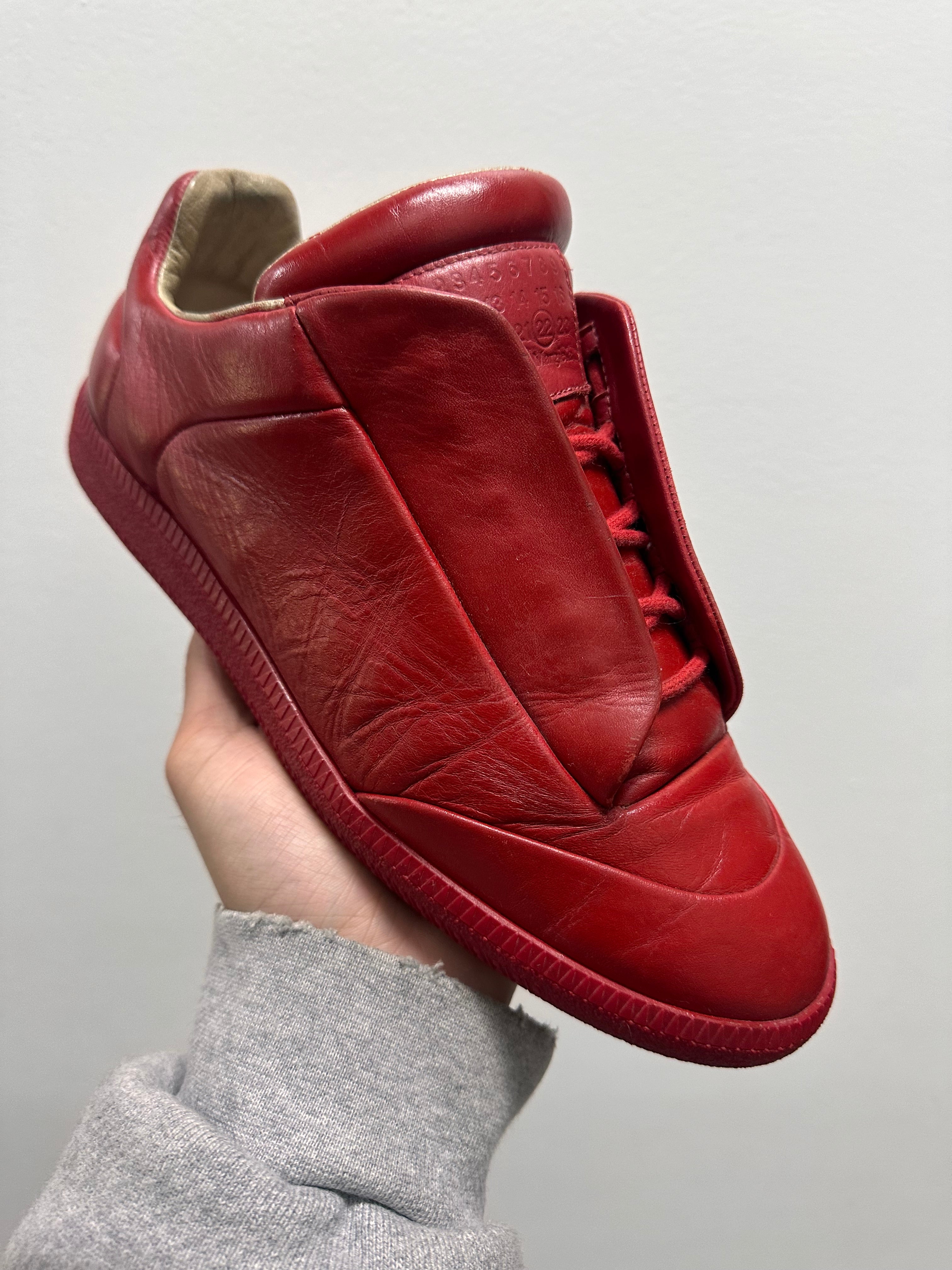 Maison Margiela 22 Future Low Top Sneaker Red