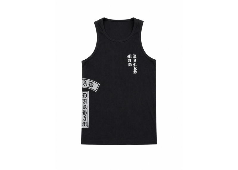 Mad Studios Old Durham Black Tank Top