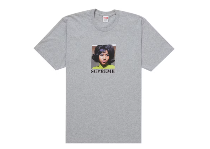 Supreme Aretha Tee Heather Grey