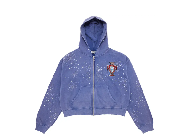 Vale Forever Sea Cluster Zip Up Light Blue