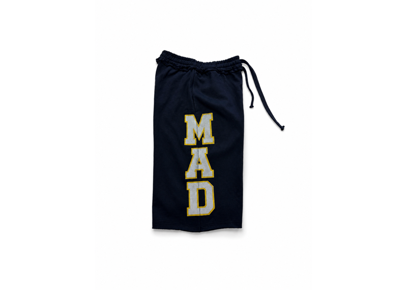 MAD STUDIOS AUNT MADDY BLACK 3/4TH SHORTS
