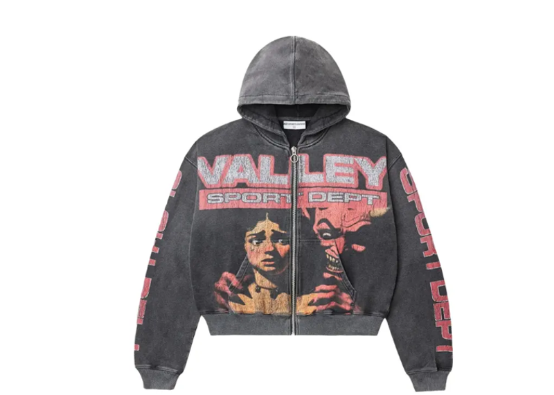 Vale Forever Devils Advocate Zip Up Hoodie Black/Red