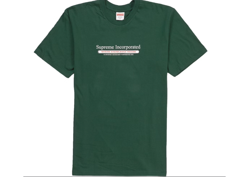 Supreme INC FW19 Green