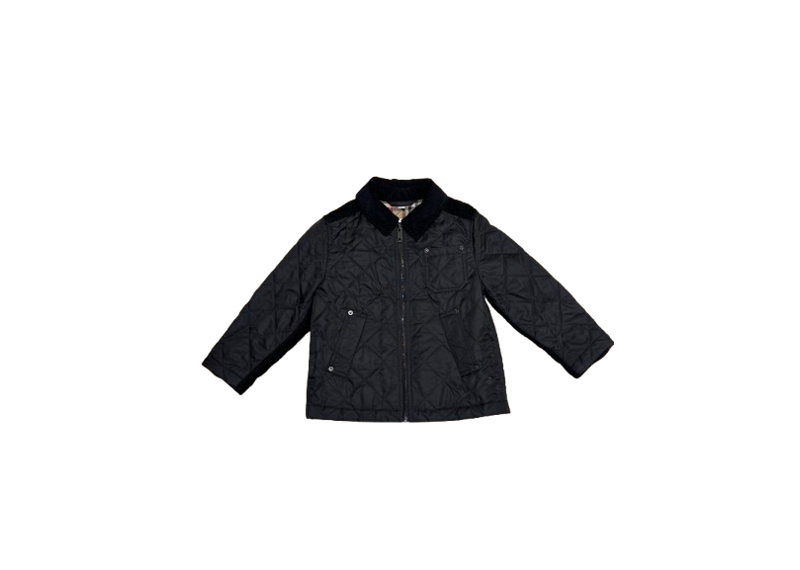 BURBERRY KIDS JACKET BLACK