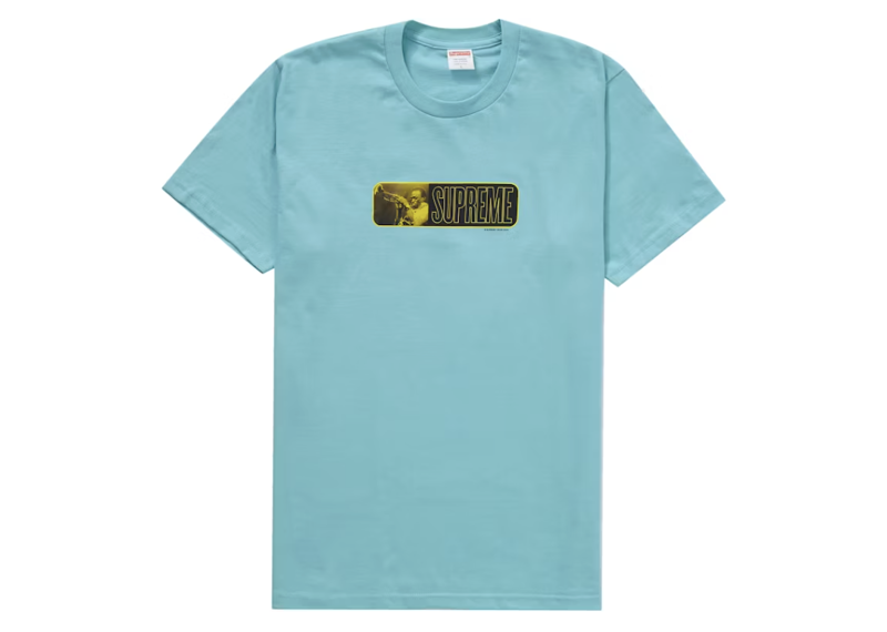 Supreme Miles Davis Tee Light Teal