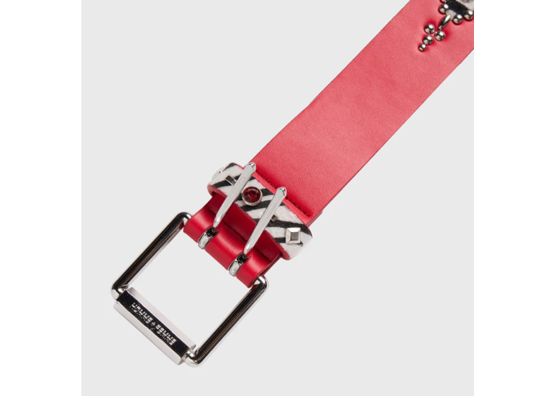 Homme Femme Embellished Belt - Studded