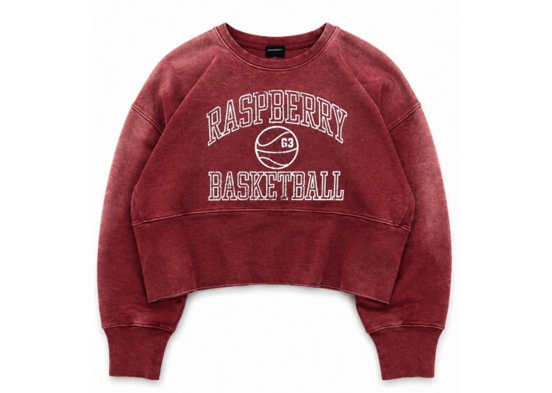 GV Gallery Raspberry Hills Bball Crewneck