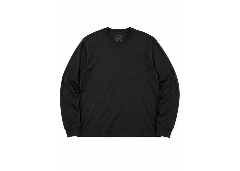 Chrome Hearts Blank Black Long Sleeve