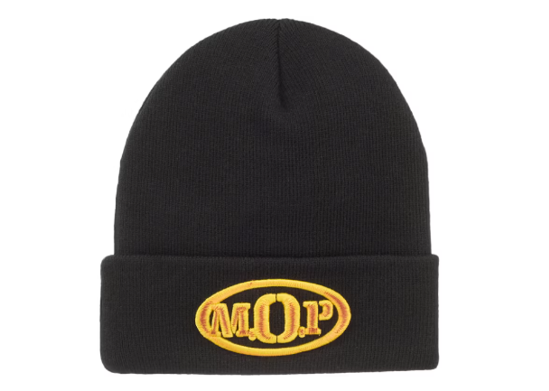 Supreme M.O.P. Beanie Black