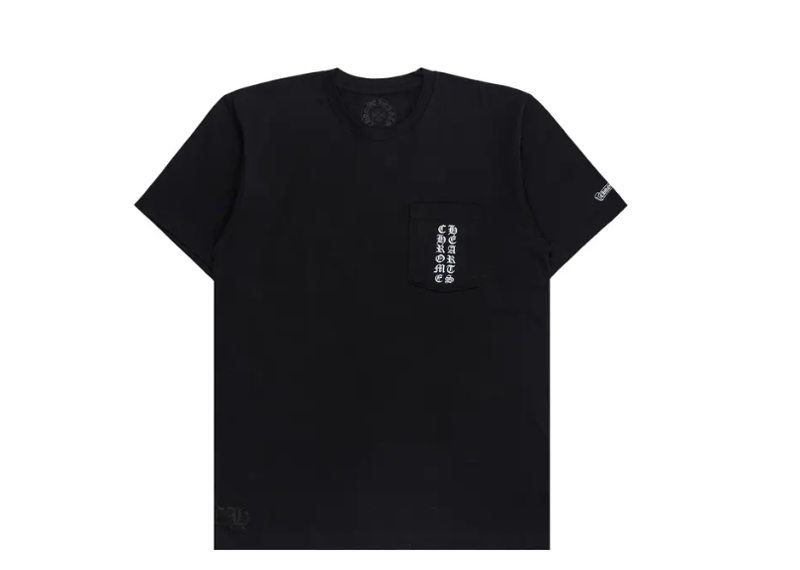Chrome Hearts Scroll Logo T-Shirt Black