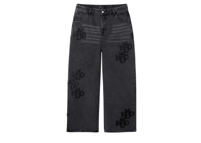 HMDDLA PANT DOUBLE BLACK PATCH