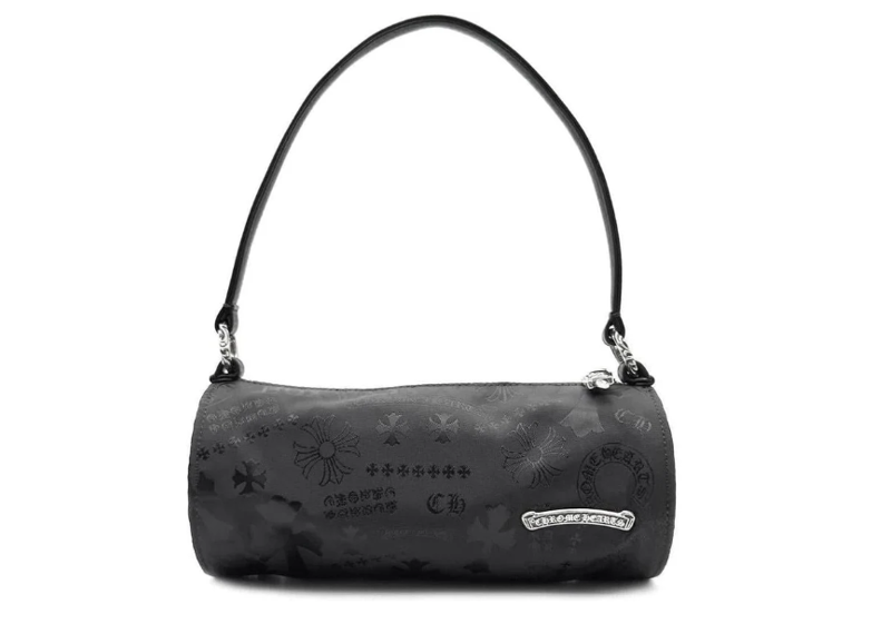 Chrome Hearts Nylon Tonal Monogram Cross Grinds Mini Handbag