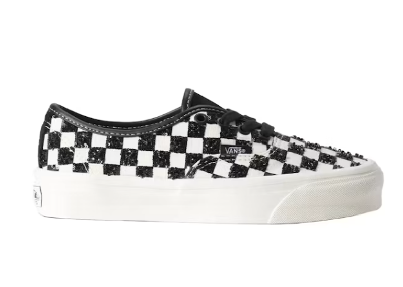 Vans LX Authentic 44 Beaded Checkerboard Black White