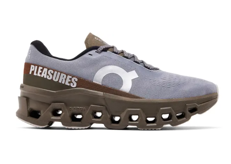 The Loop Running Supply x Pleasures x Wmns Cloudmonster 2 Mist Olive