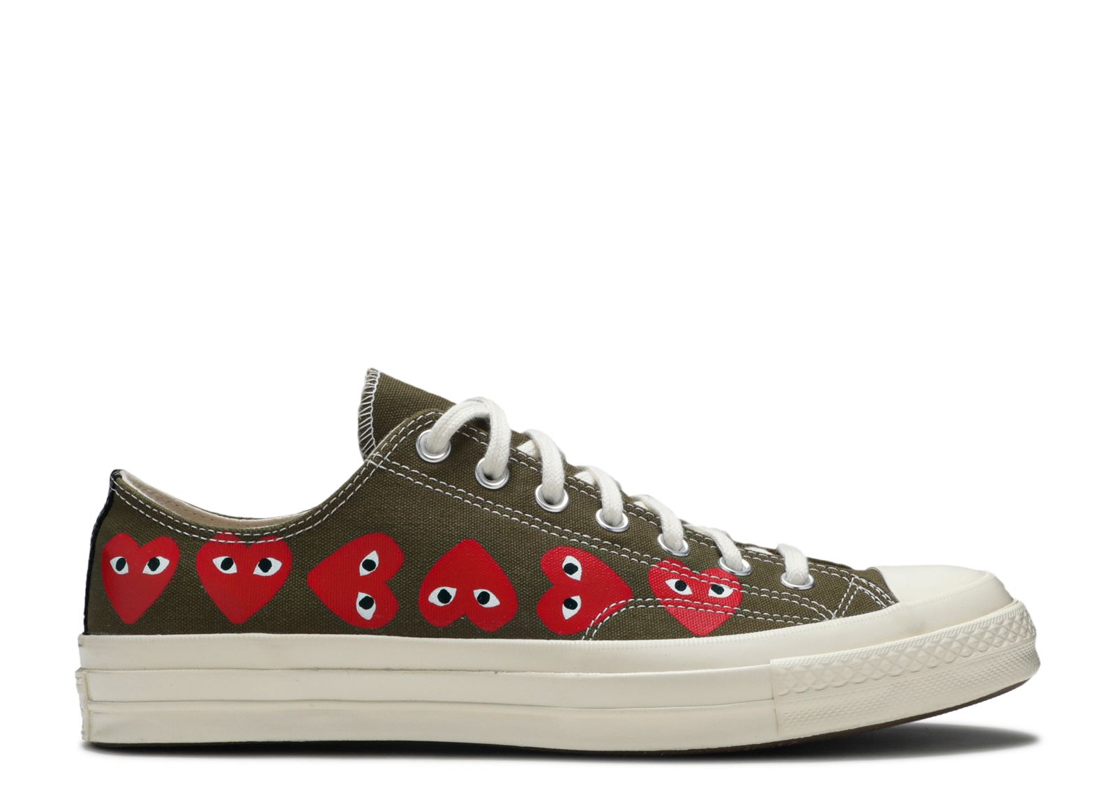 Comme des Garcons Play x Chuck 70 Low Top Multi Heart