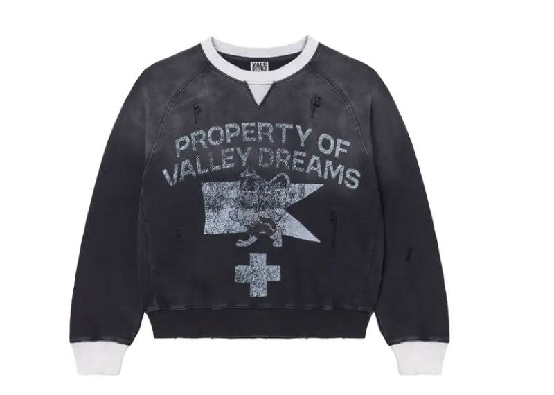 Vale Forever Prison Break Crewneck Black