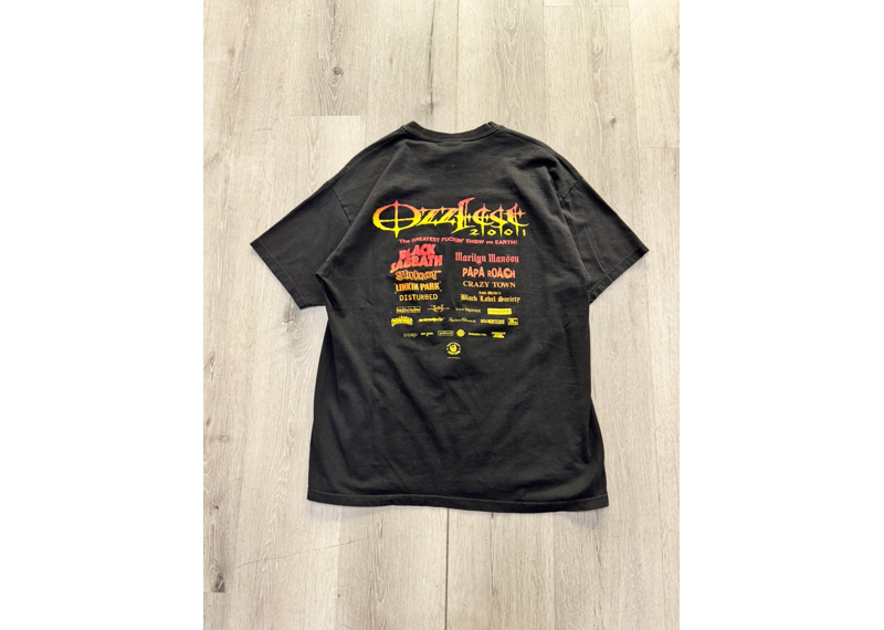 VINTAGE OZZY OSBOURNE OZZFEST 2001 TEE