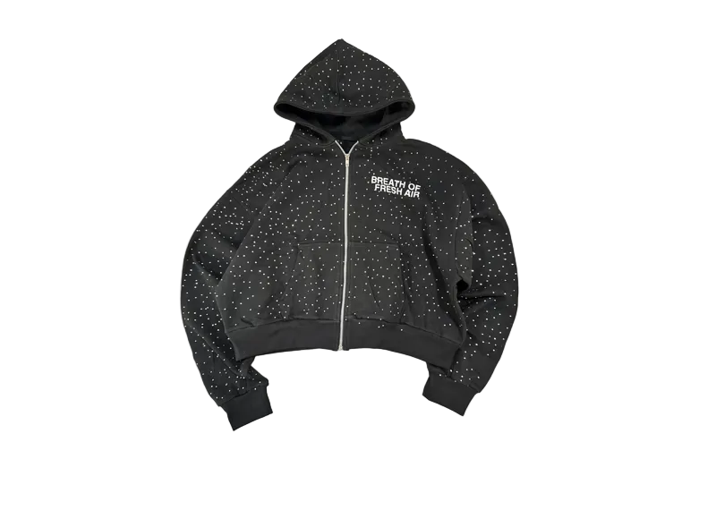 NEIMANI BLACK ZIP UP