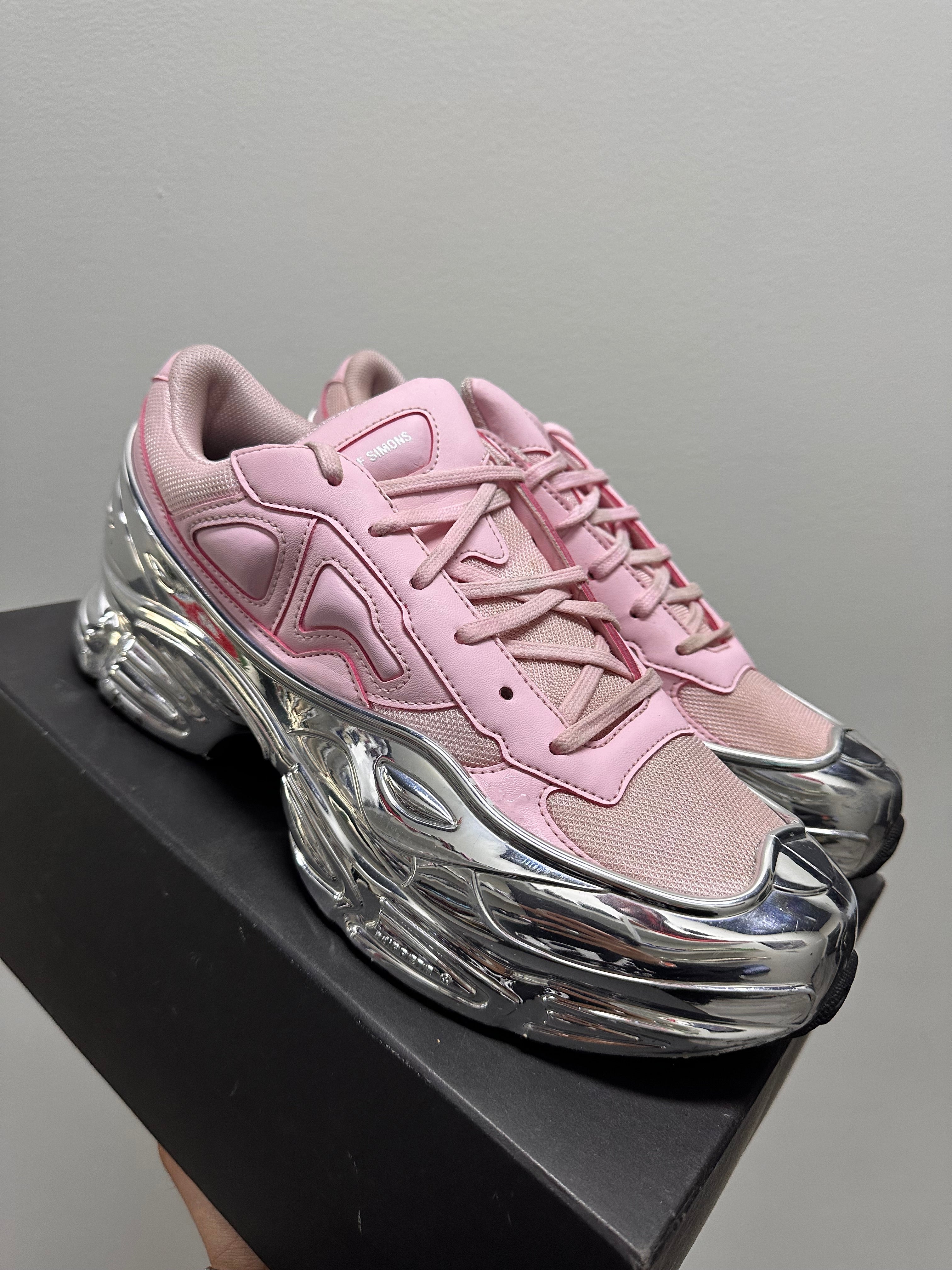 adidas Ozweego Raf Simons Clear Pink Silver Metallic