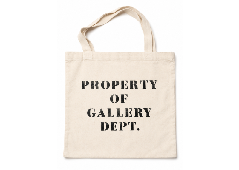 GALLERY DEPT. PROPERTY OF GALLERY DEPT TOTE BAG