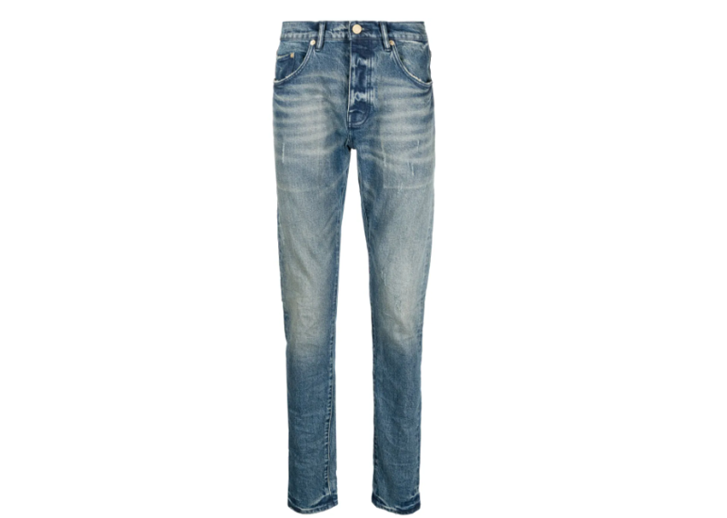 Purple Brand P001 low-rise slim-leg jeans