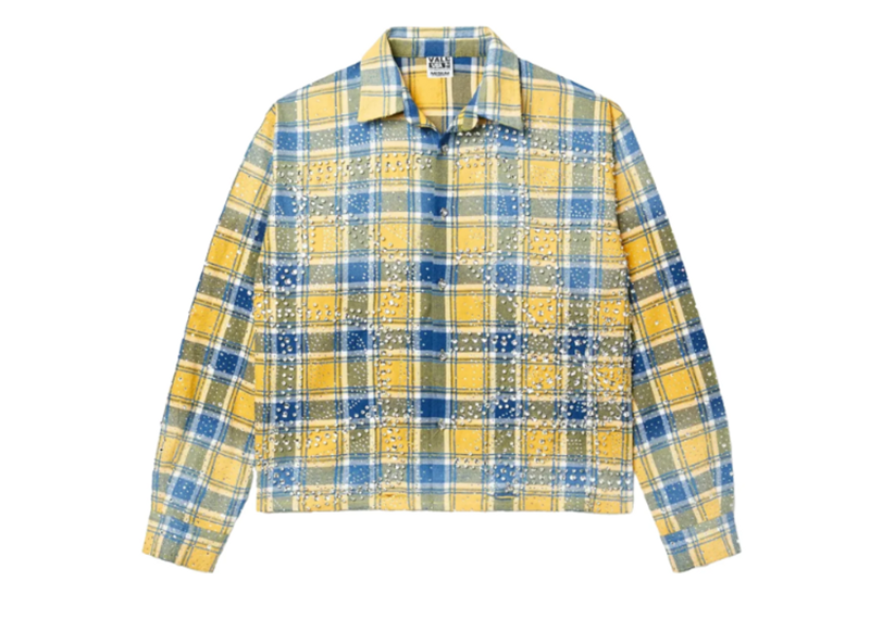 Vale Forever Lemonade Flannel Yellow Blue