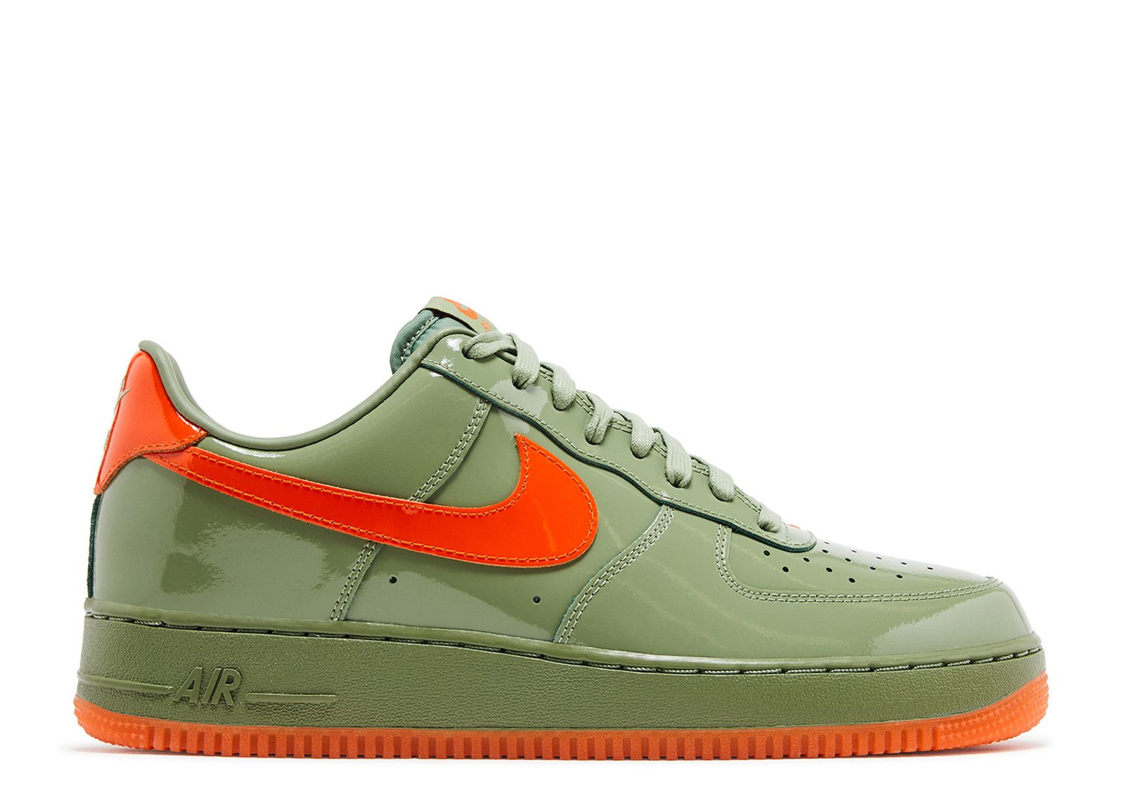 Air Force 1 Low 07 Premium Oil Green Safety Orange