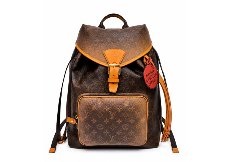 Louis Vuitton Montsouris Backpack Monogram Dust