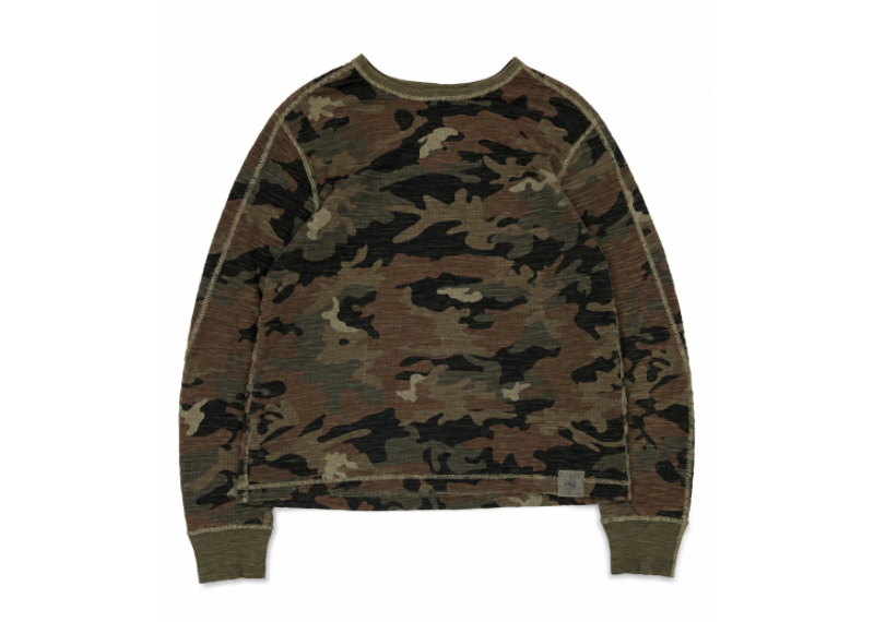 POLO RL CAMO SLUB THERMAL