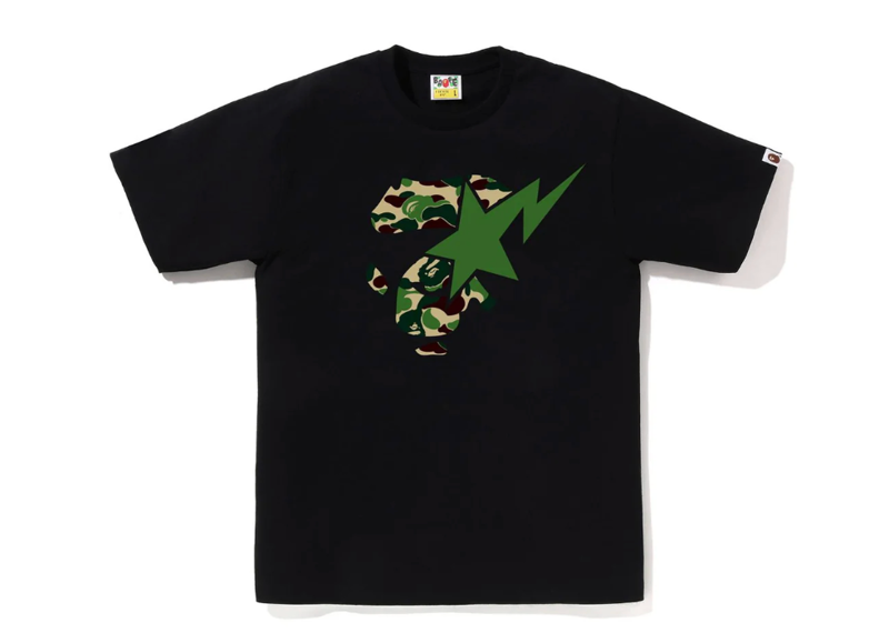 A Bathing Ape (BAPE) 1st Camo / ABC Camo Ape Face STA Tee