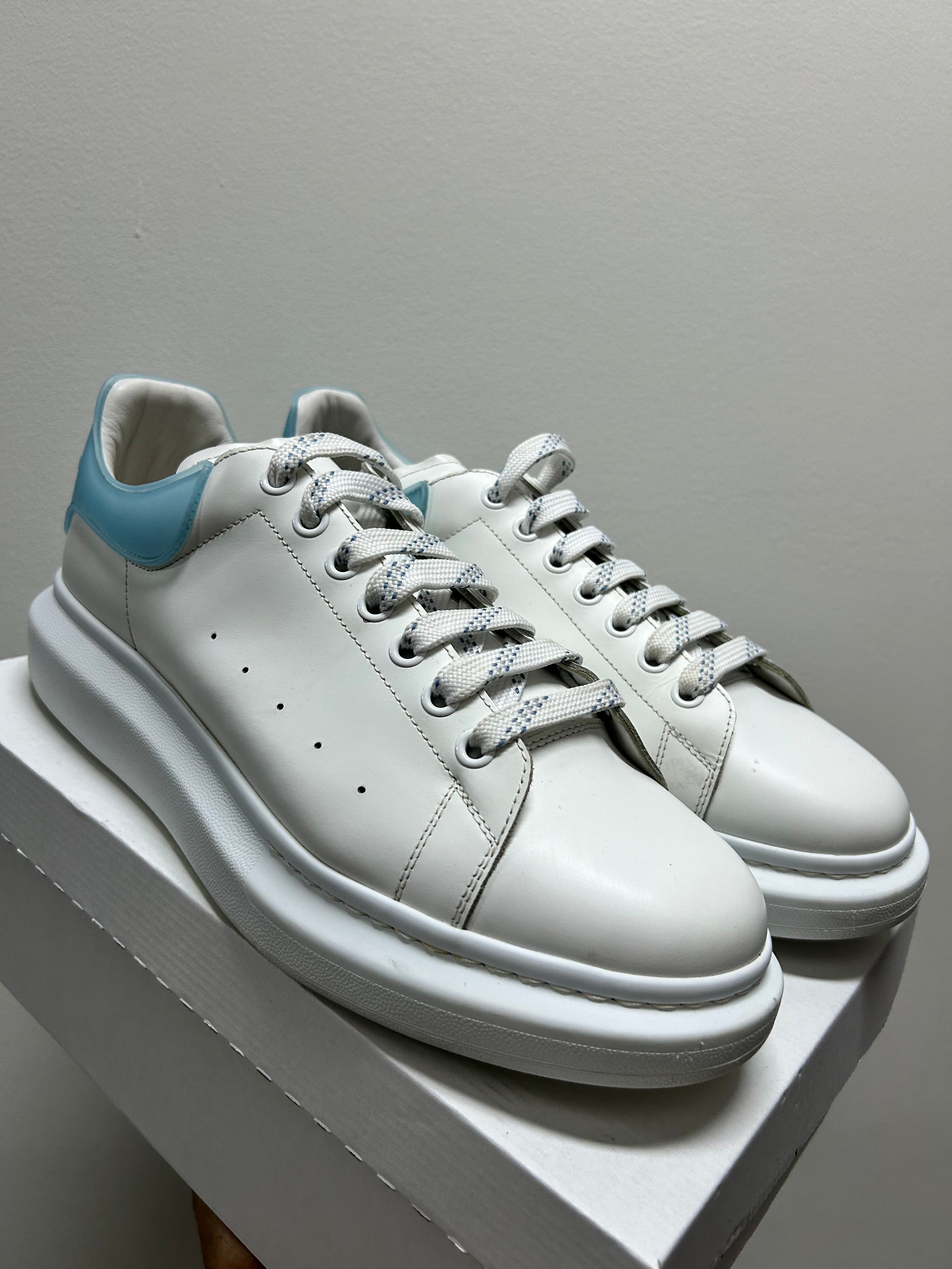 Alexander McQueen Oversized Sneaker White Dream Blue
