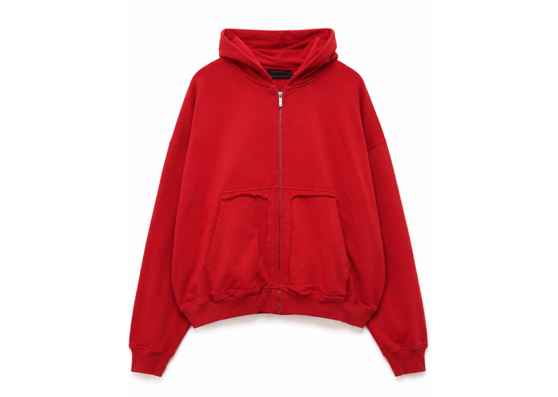 HMDDLA CLIFFORD ZIP UP RED