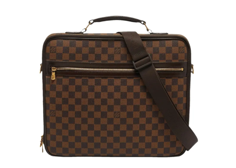 Louis Vuitton Damier Ebene Canvas Sabana Laptop Bag