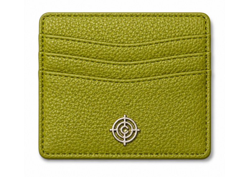CLARITY STUDIOS SNOTTY GREEN CARD HOLDER