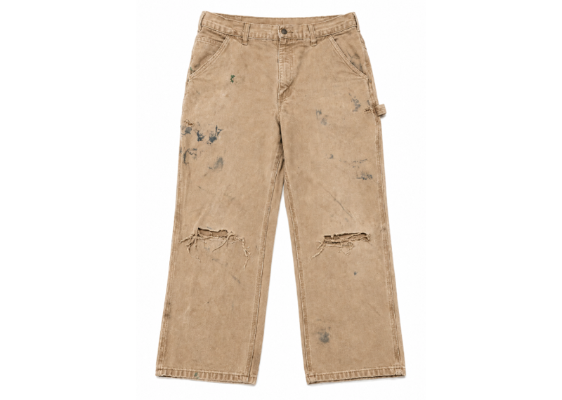 Carhartt Light Brown Single Knee