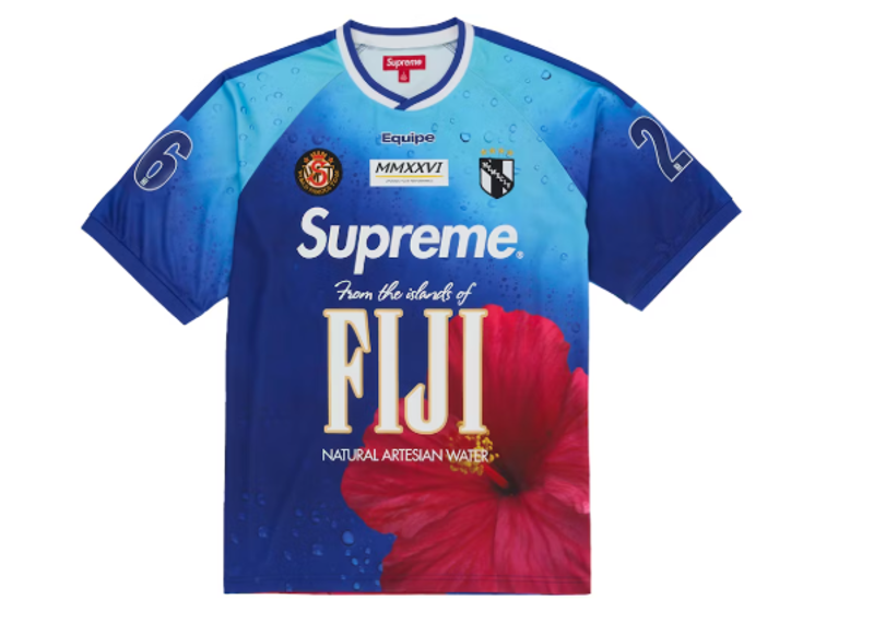 Supreme Fiji Soccer Jersey Multicolor