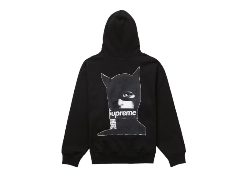 Supreme Catwoman Hooded Sweatshirt Black